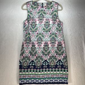 Artisan NY All Over Floral Paisley Print Shift Dress Women’s Sz 6 Mini
